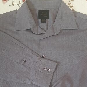 Joseph JosA.Bank Men's 16 1/2 - 36 Light Lavender Purple Button Down Shirt